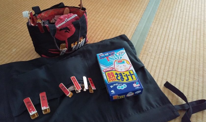 出張着付けで珍しいオーダー(@_@)